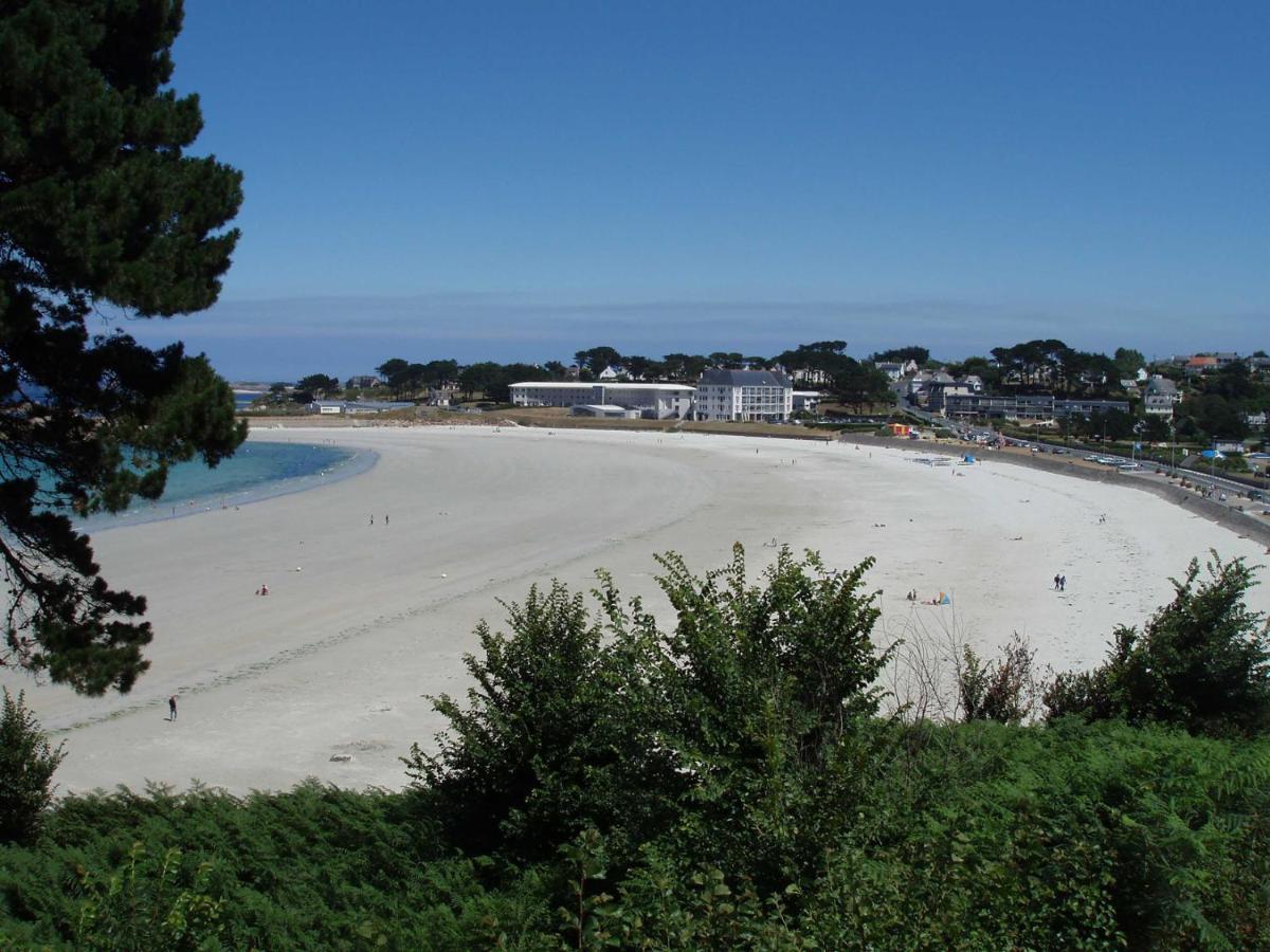 Belle Vue Mer Studio Piscine Trévou-Tréguignec Extérieur photo