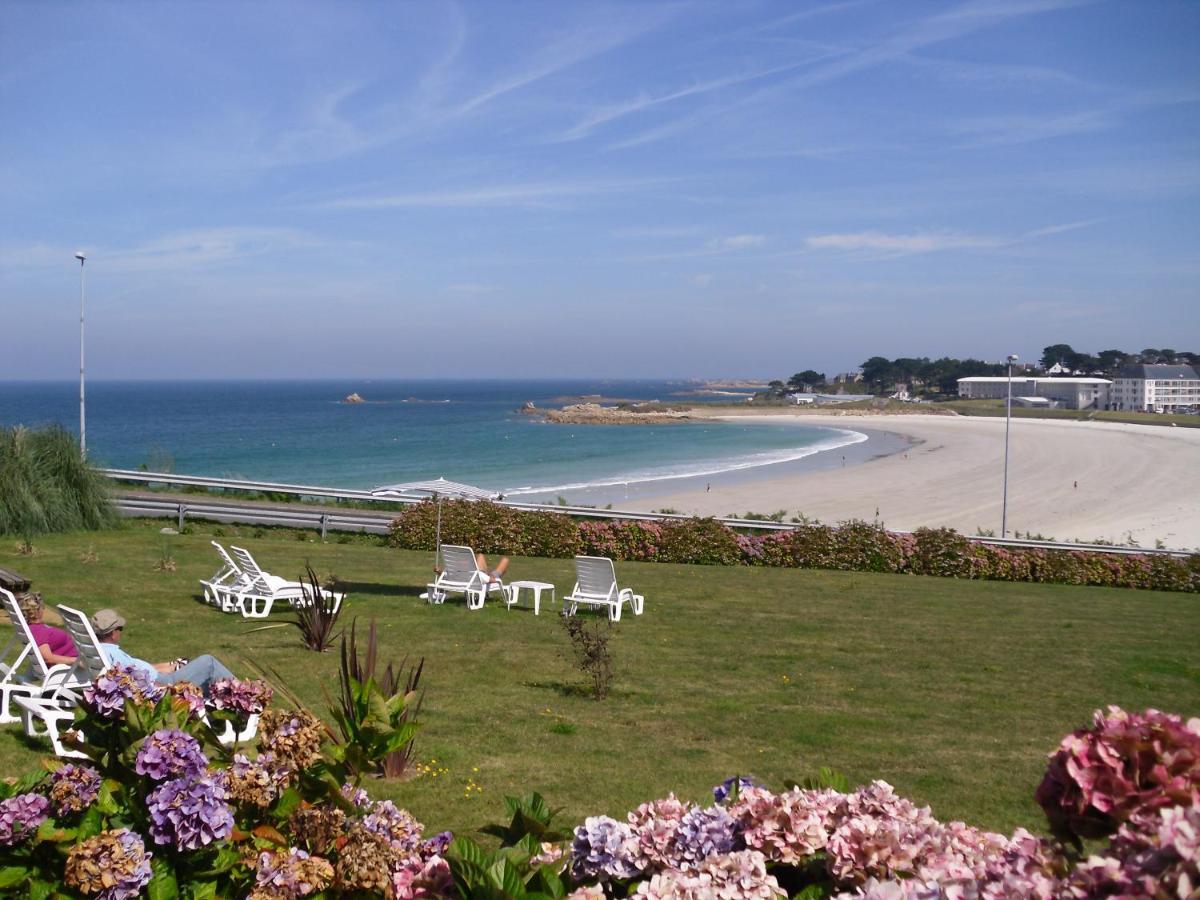 Belle Vue Mer Studio Piscine Trévou-Tréguignec Extérieur photo