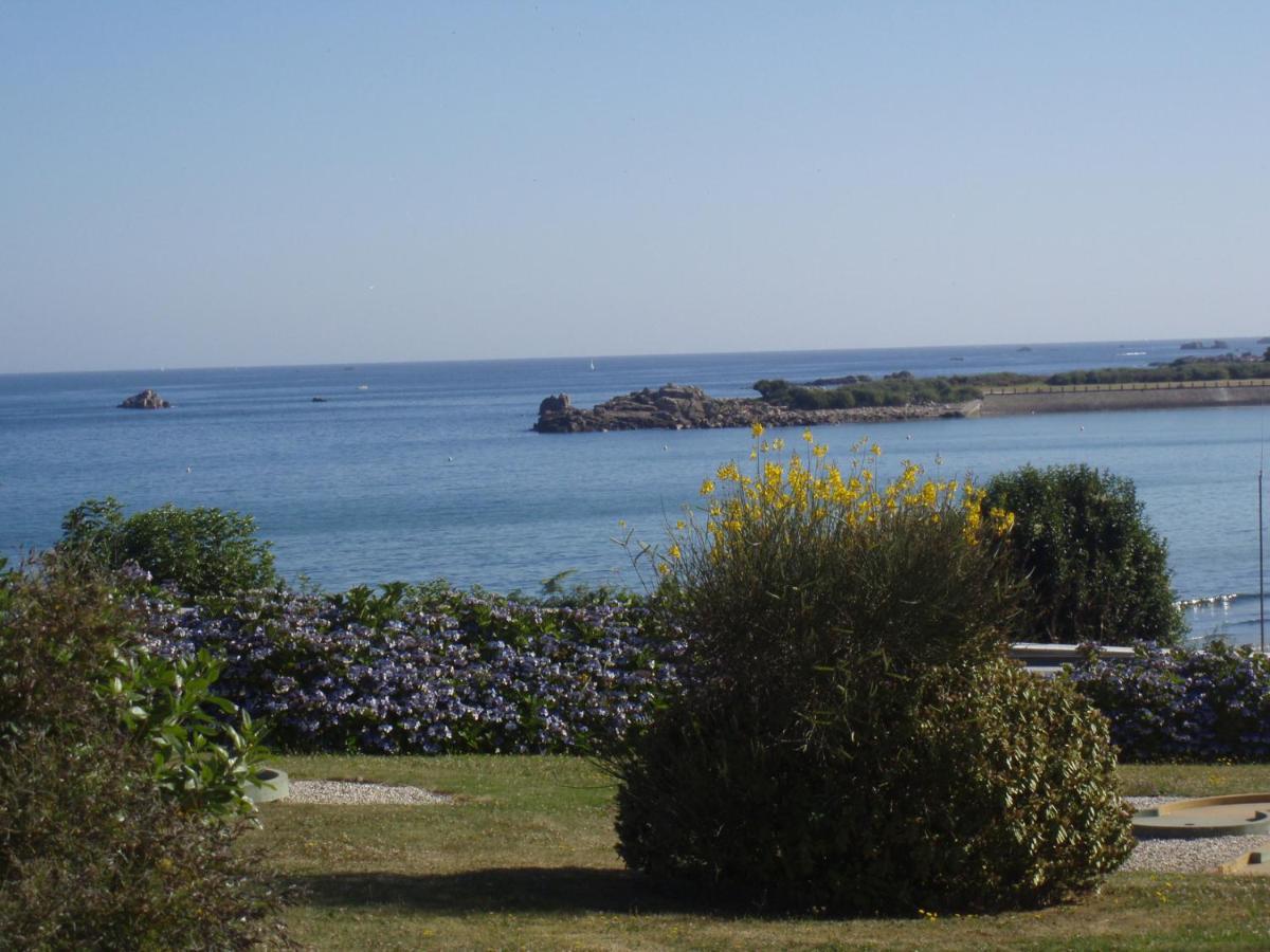 Belle Vue Mer Studio Piscine Trévou-Tréguignec Extérieur photo